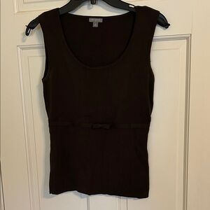 Ann Taylor Dark Brown Tank Top